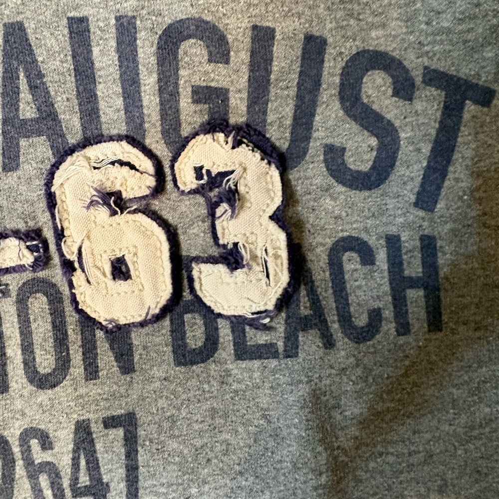 ☀️VINTAGE Robert August Huntington Beach Hoodie - Picture 2 of 6